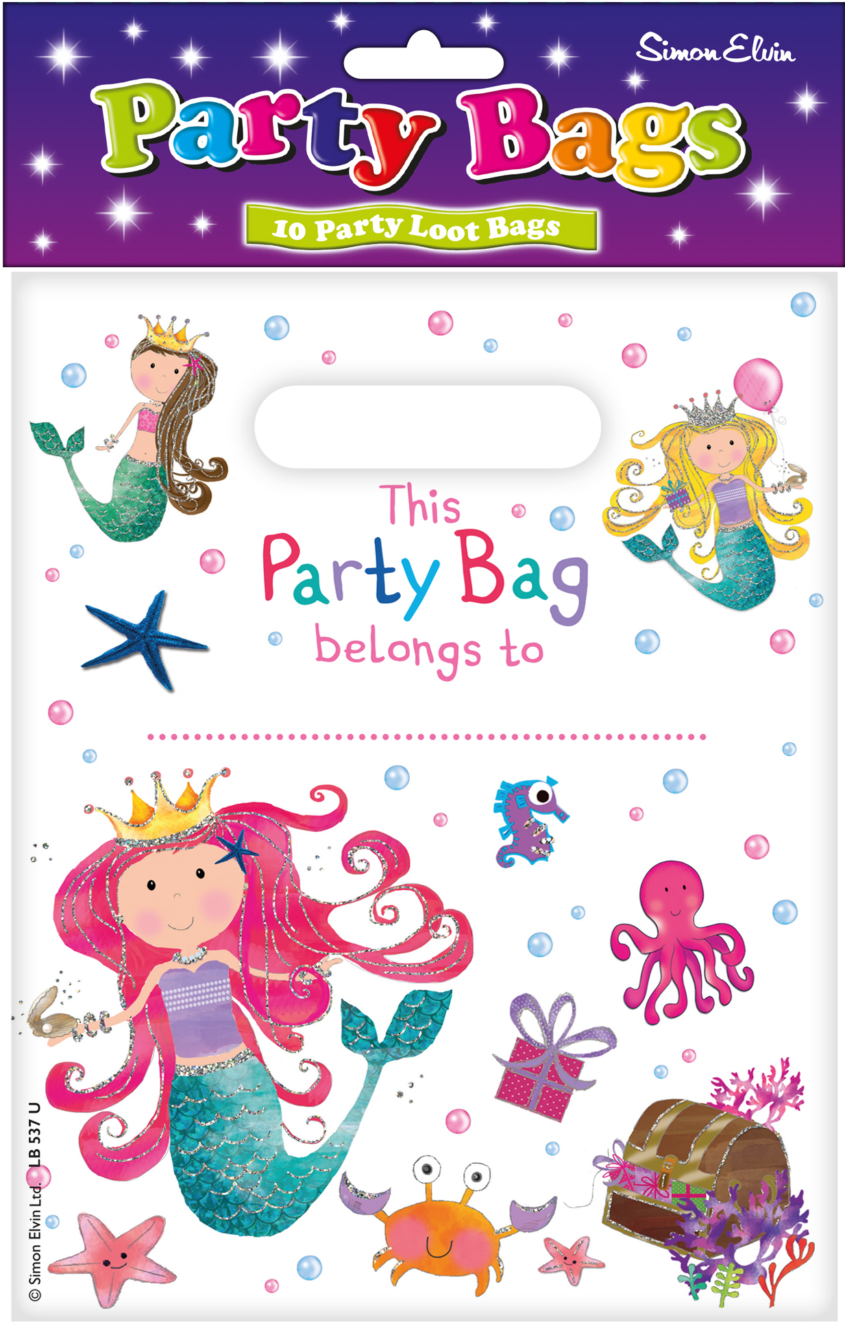 Mermaid Party Loot Bags - PTA Products