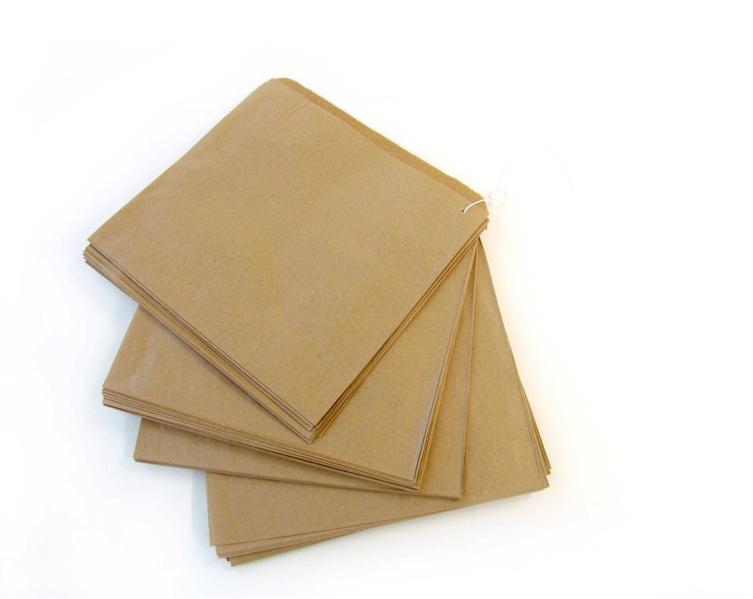 12 x 12.5 White Sulphite Paper Bags [33gsm]